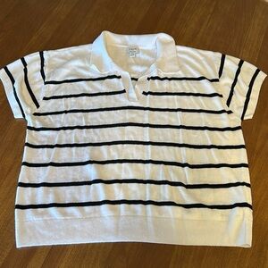 Short sleeved J Crew sweater